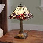 Lampada da Tavolo Tiffany Camillo 9" di Oaks Lighting