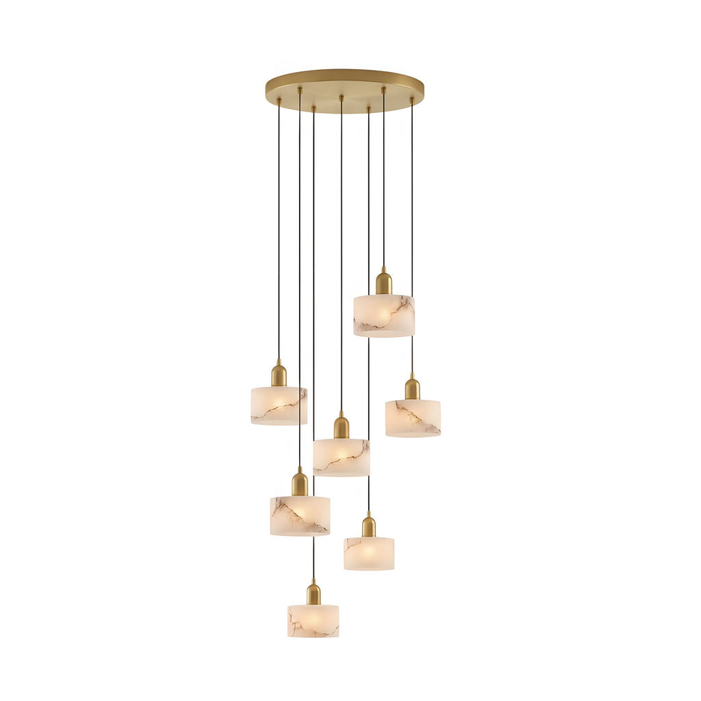 Lampada a sospensione Odyssey Alabaster