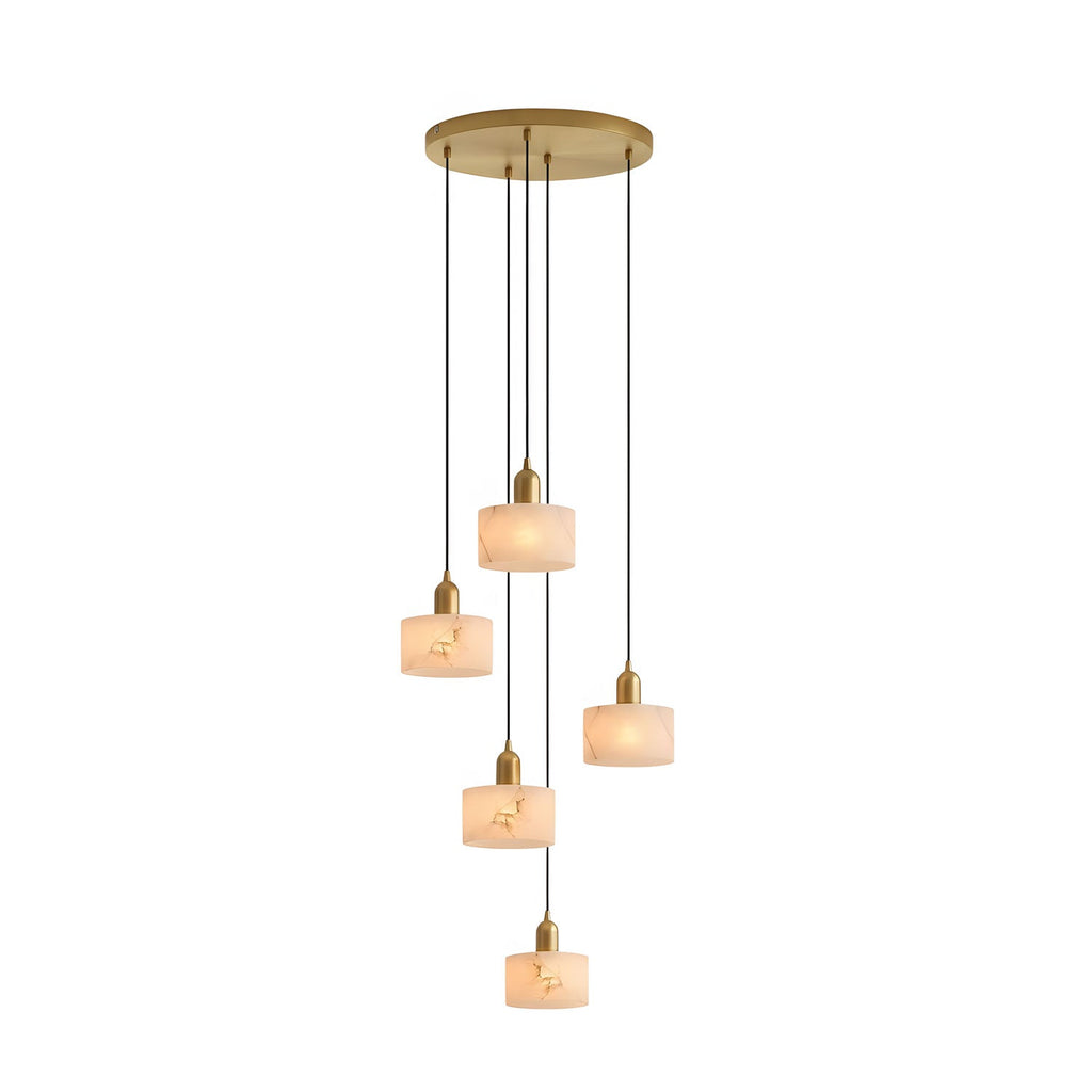 Lampada a sospensione Odyssey Alabaster