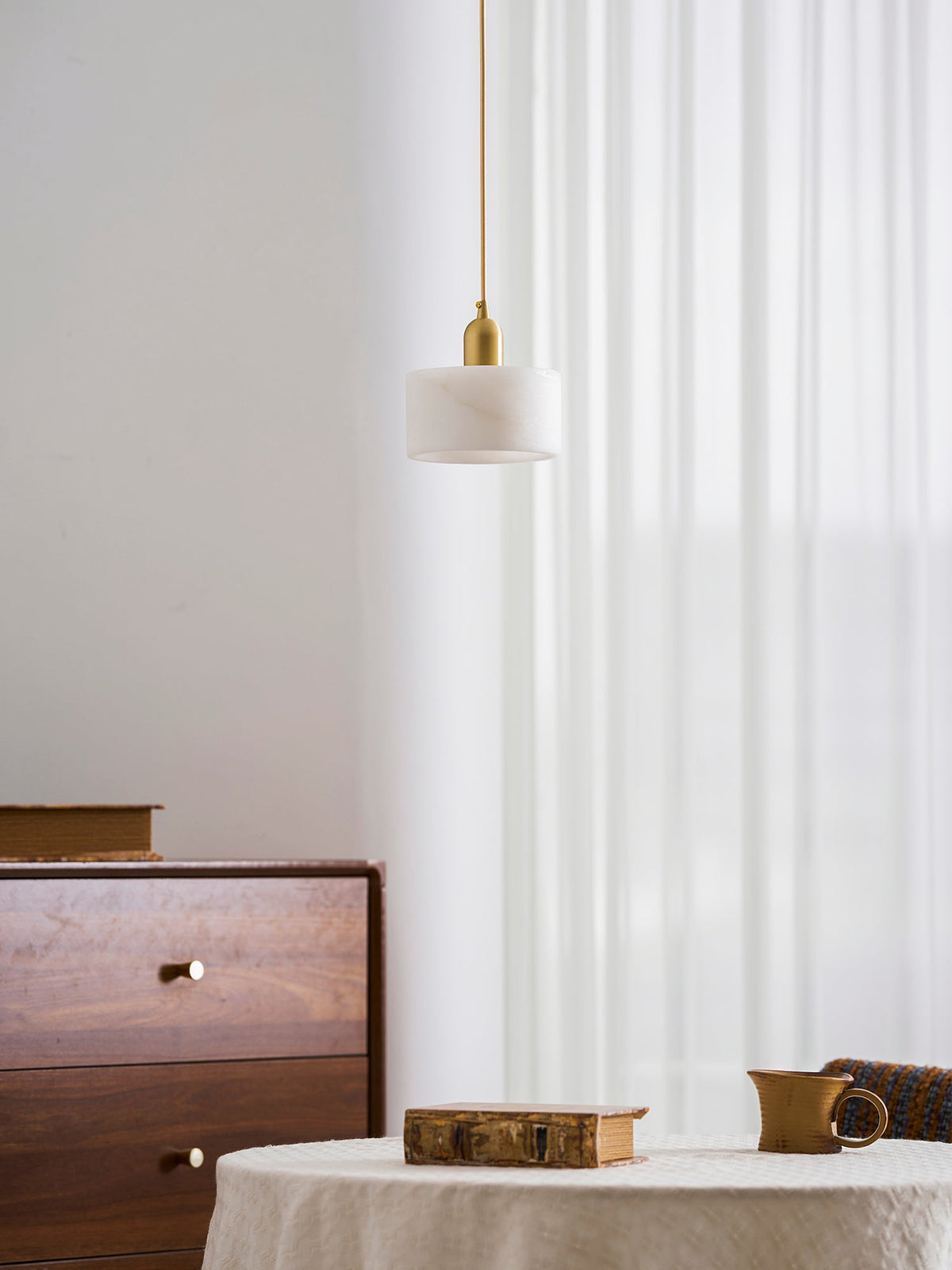Lampada a sospensione Odyssey Alabaster