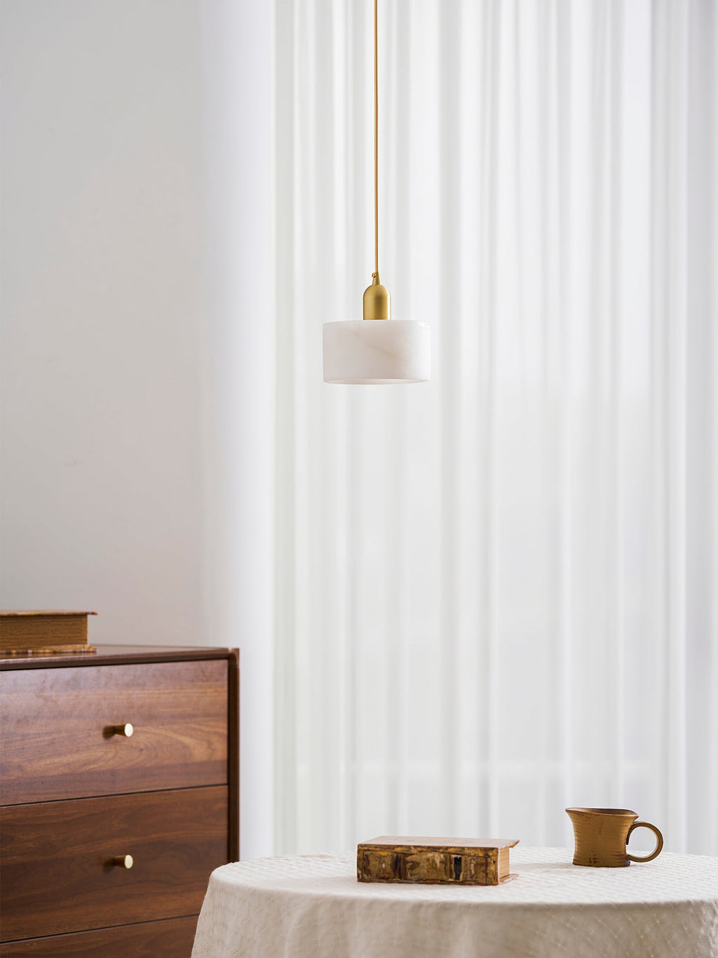 Lampada a sospensione Odyssey Alabaster