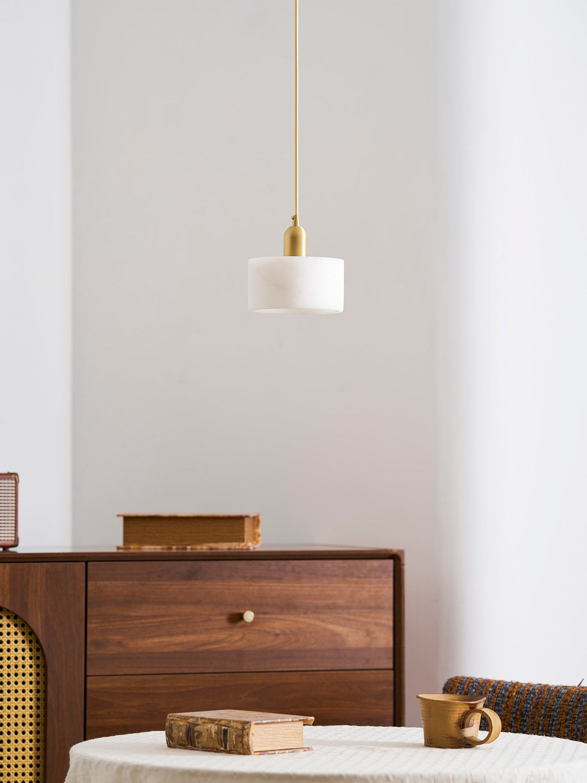 Lampada a sospensione Odyssey Alabaster
