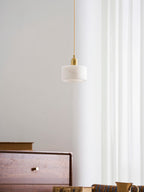 Lampada a sospensione Odyssey Alabaster