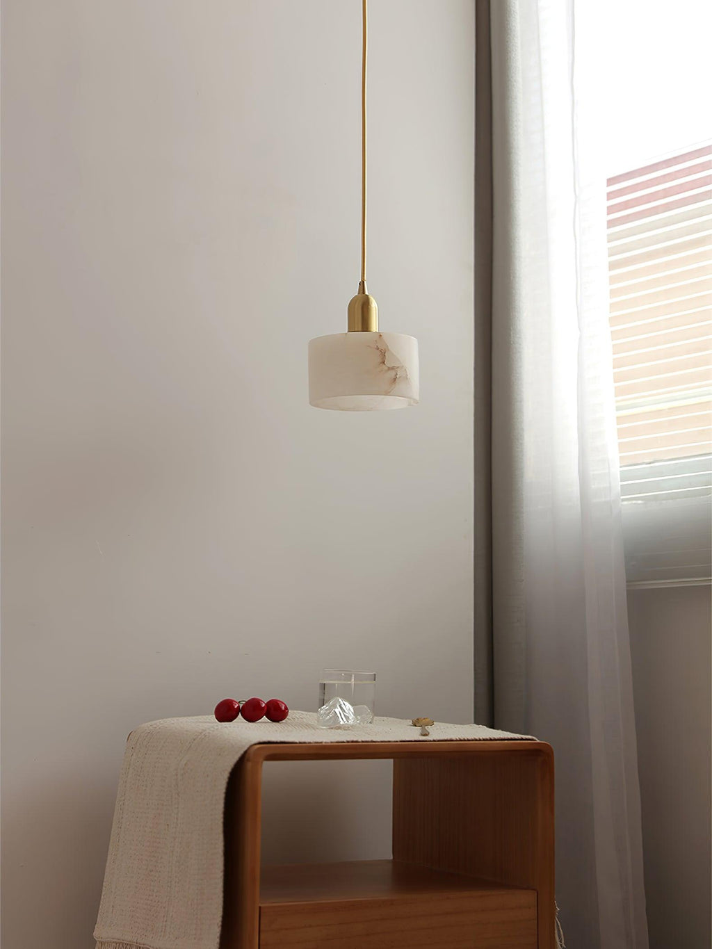 Lampada a sospensione Odyssey Alabaster