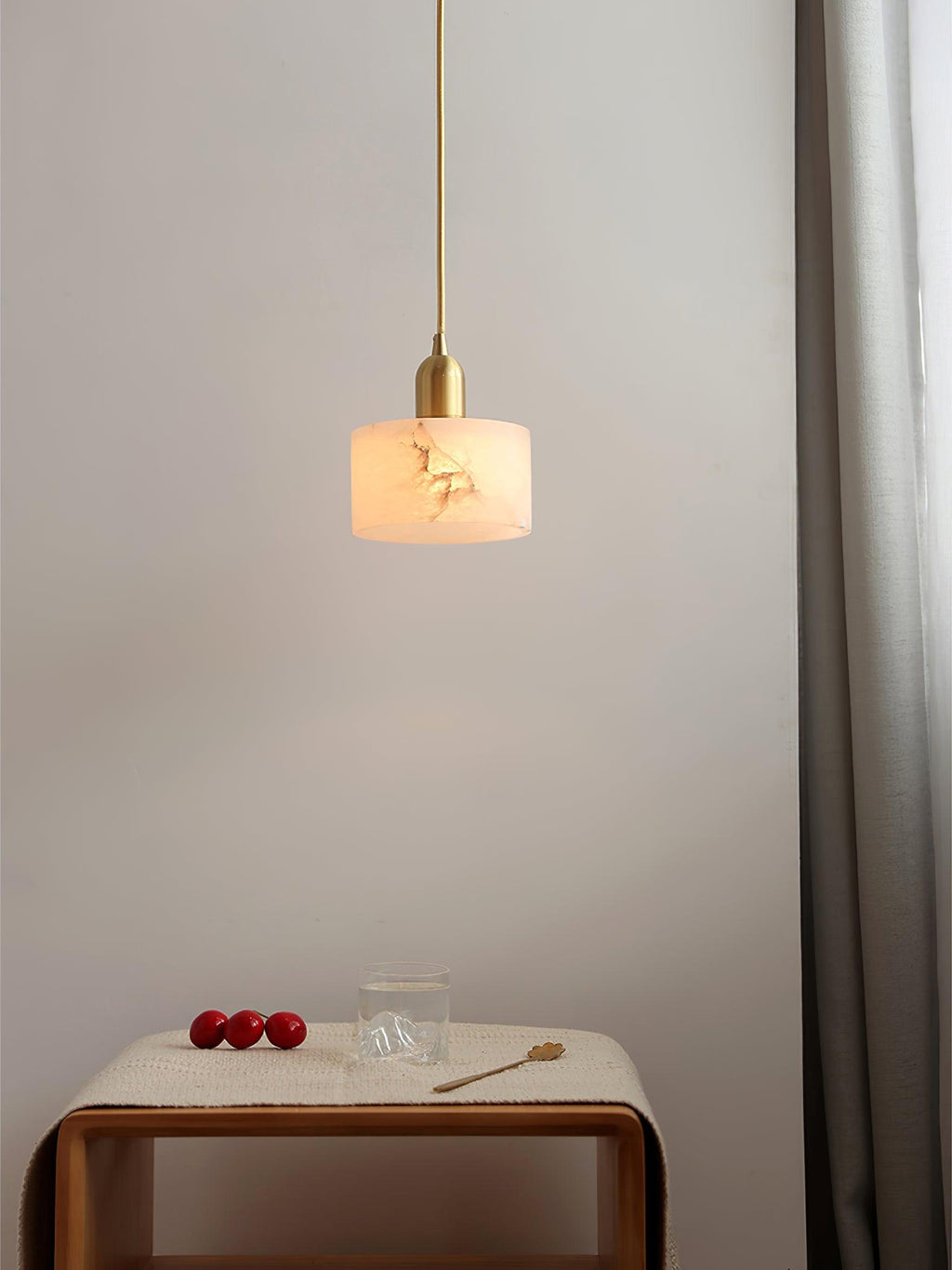 Lampada a sospensione Odyssey Alabaster
