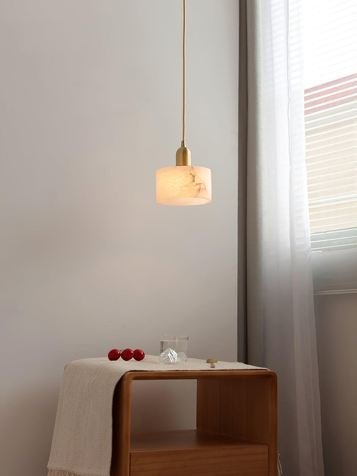Lampada a sospensione Odyssey Alabaster