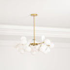 Lampadario Albero Bianco