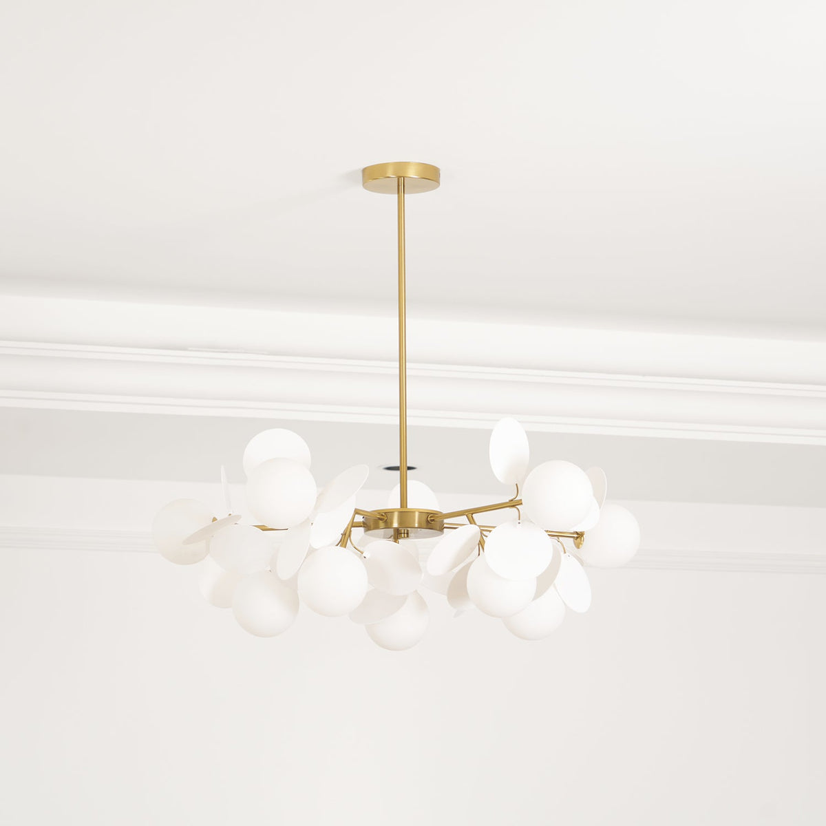 Lampadario Albero Bianco