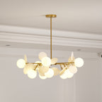 Lampadario Albero Bianco