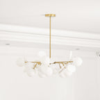 Lampadario Albero Bianco