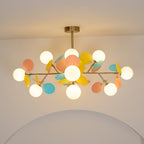 Lampadario Albero Bianco