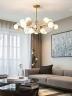 Lampadario Albero Bianco