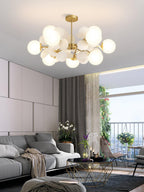 Lampadario Albero Bianco