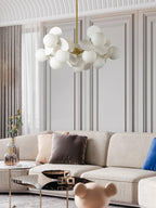 Lampadario Albero Bianco