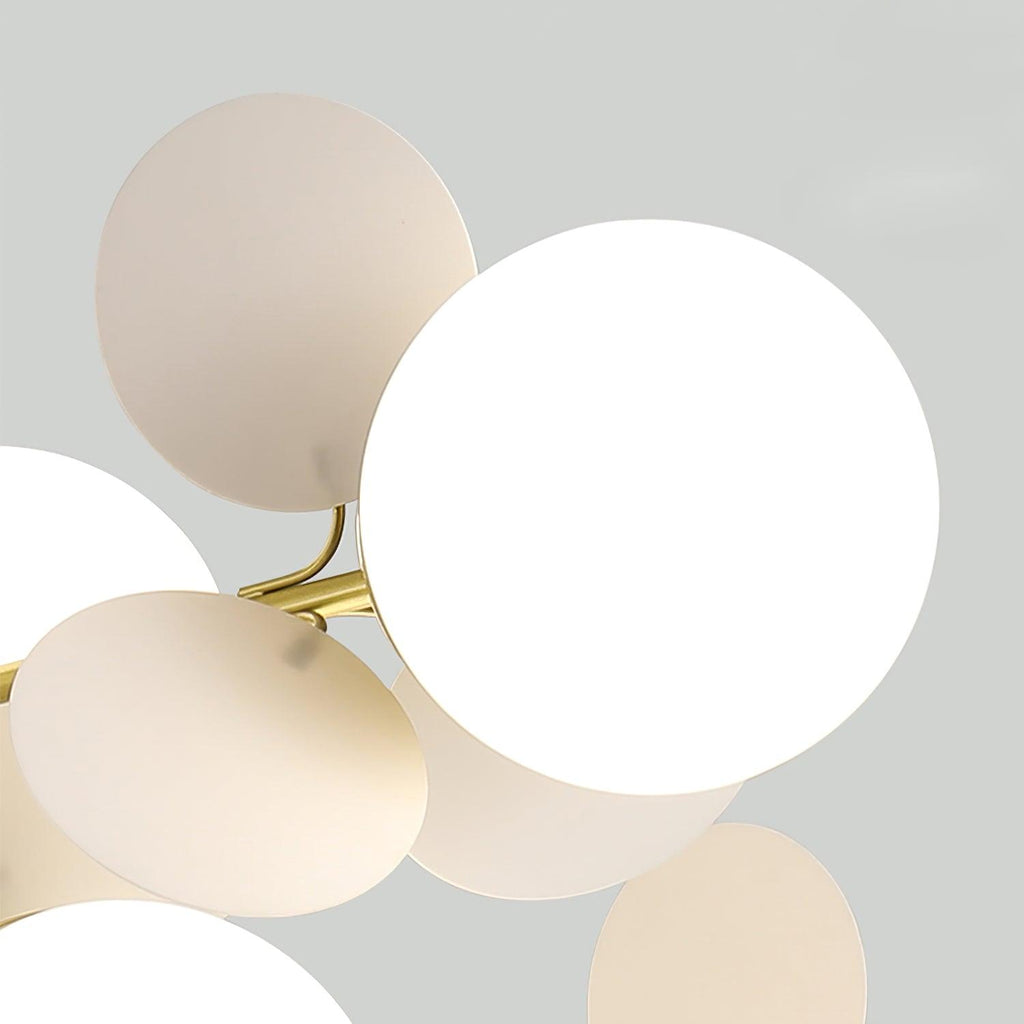 Lampadario Albero Bianco