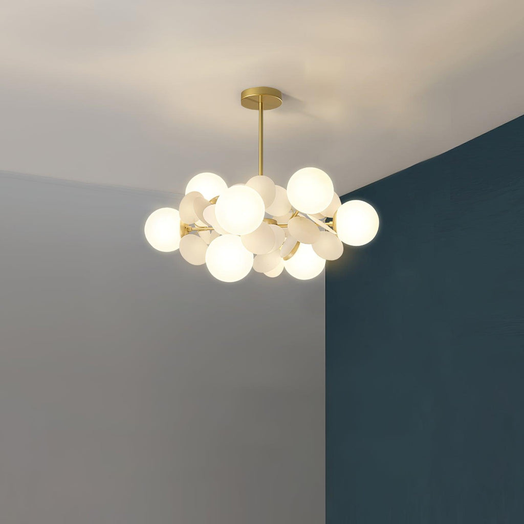 Lampadario Albero Bianco