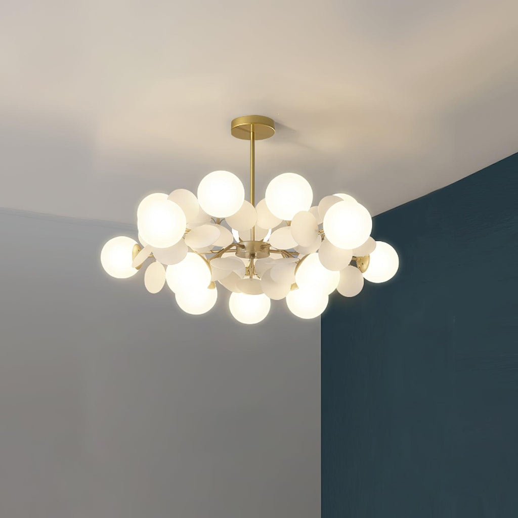 Lampadario Albero Bianco