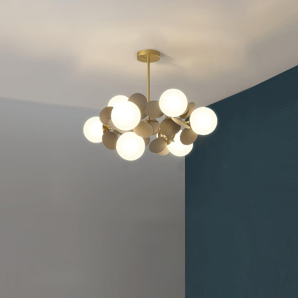 Lampadario Albero Bianco