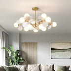 Lampadario Albero Bianco