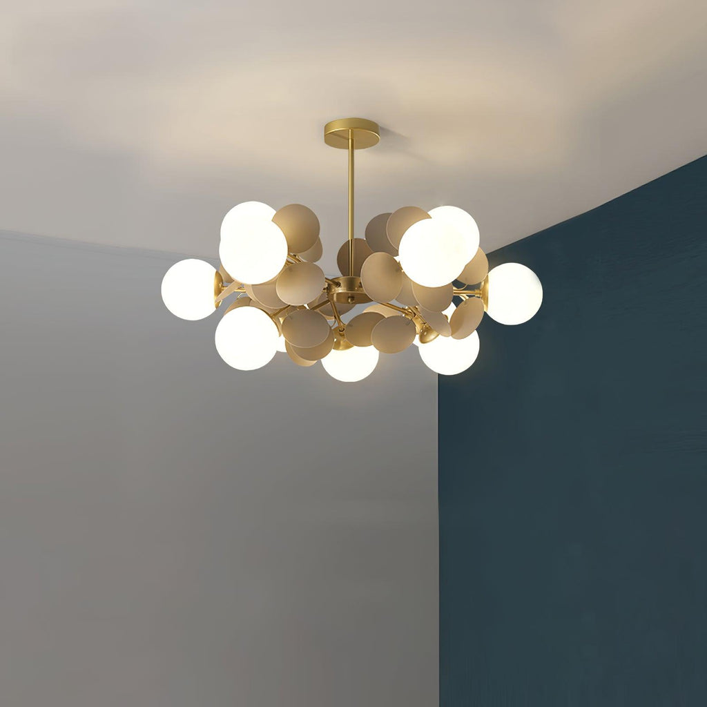 Lampadario Albero Bianco