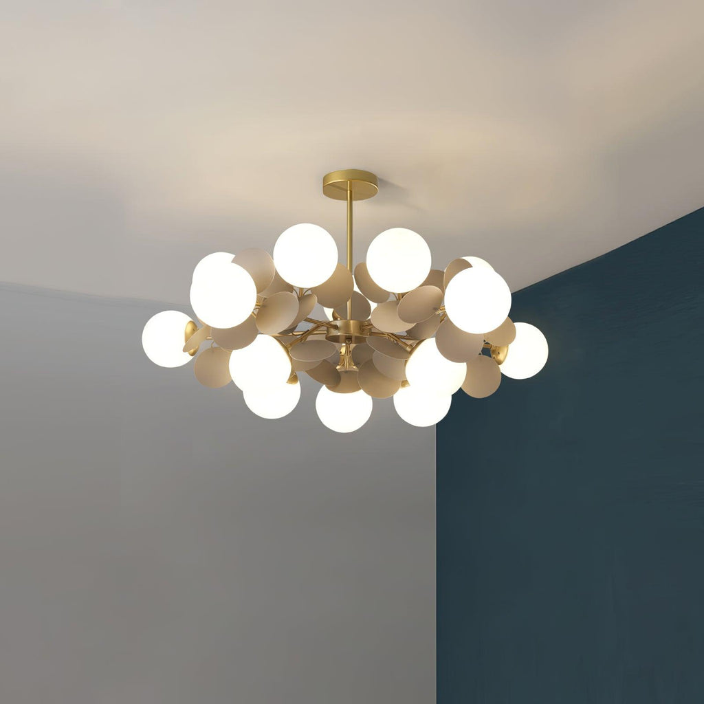 Lampadario Albero Bianco