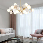 Lampadario Albero Bianco