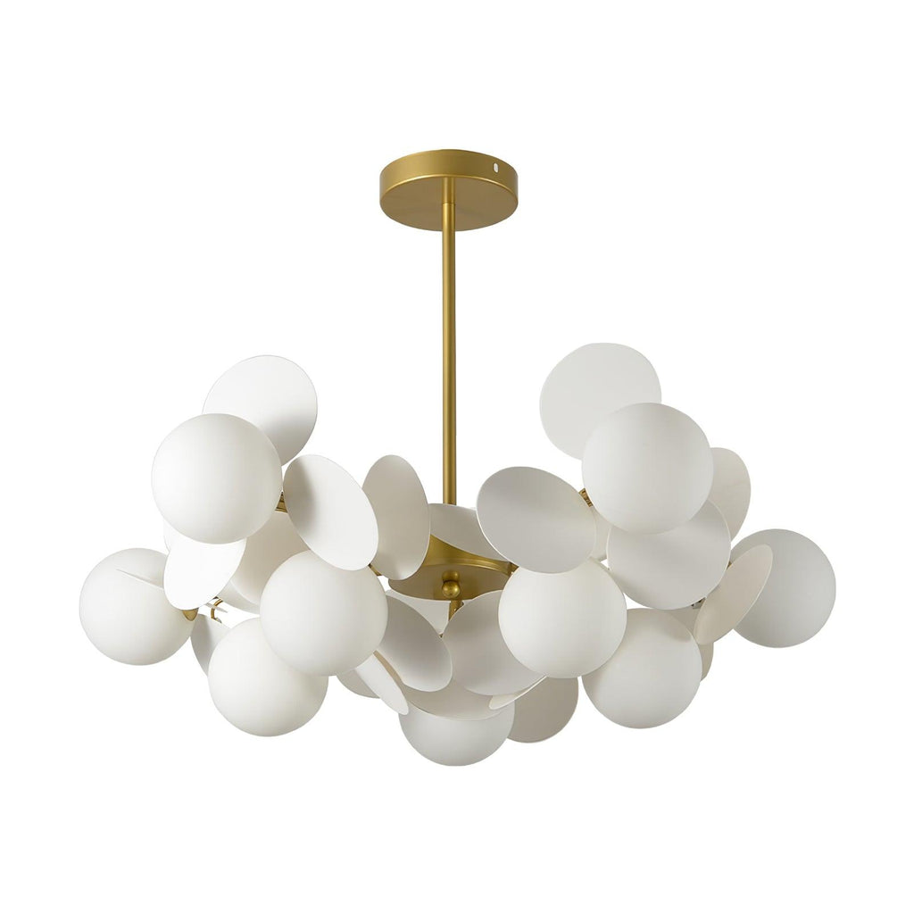 Lampadario Albero Bianco