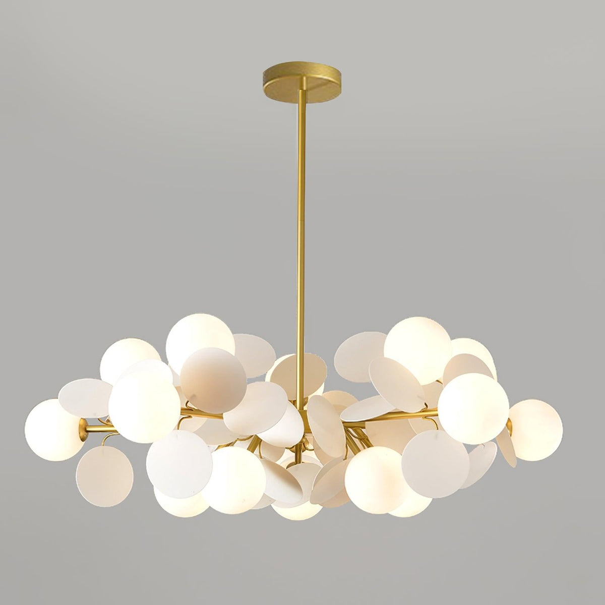 Lampadario Albero Bianco