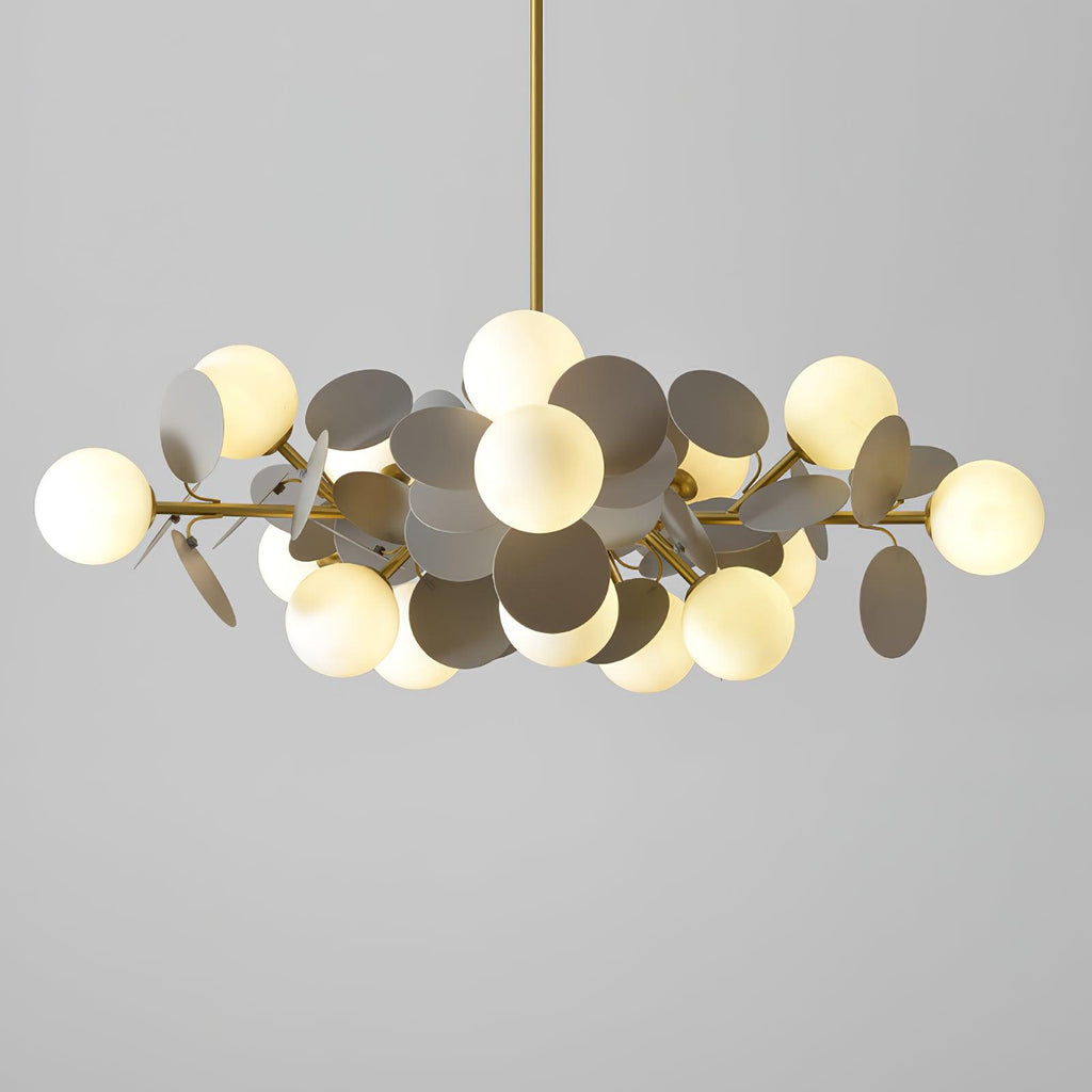 Lampadario Albero Bianco