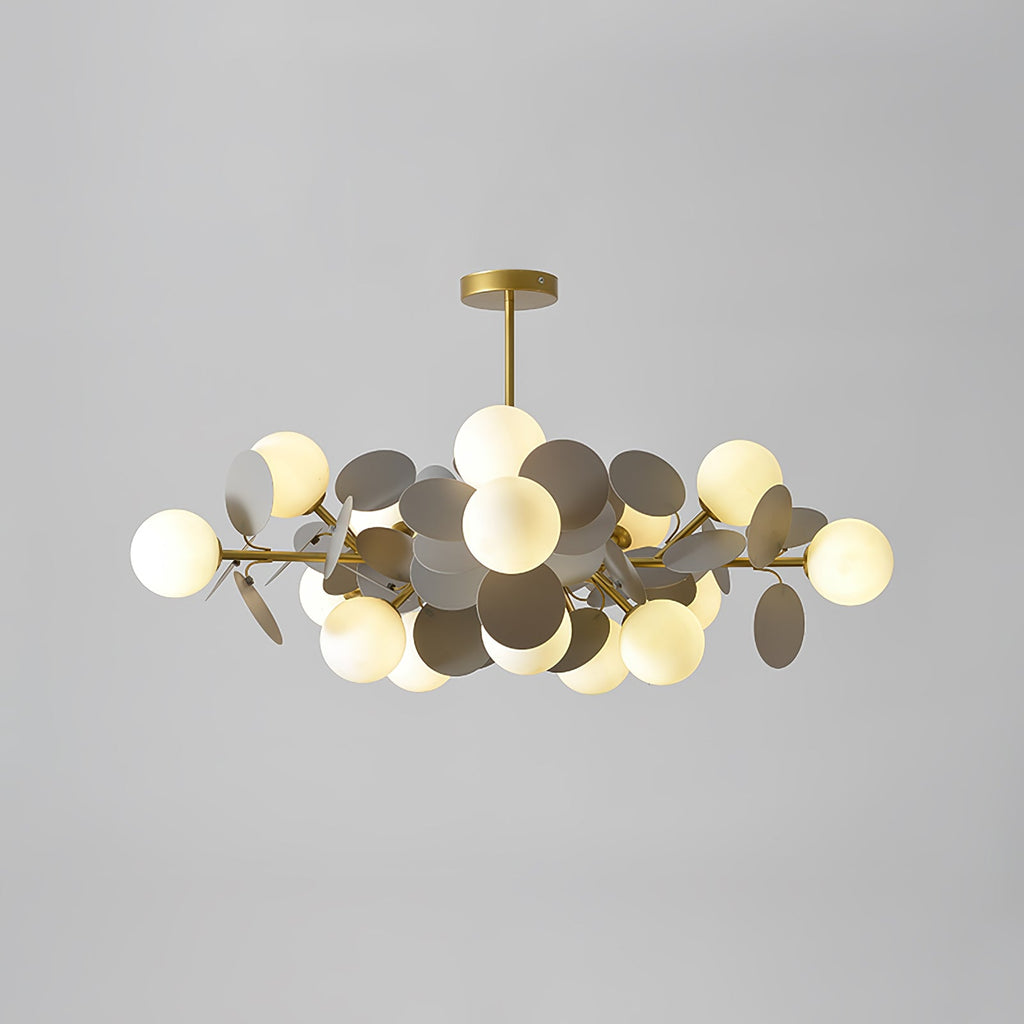 Lampadario Albero Bianco
