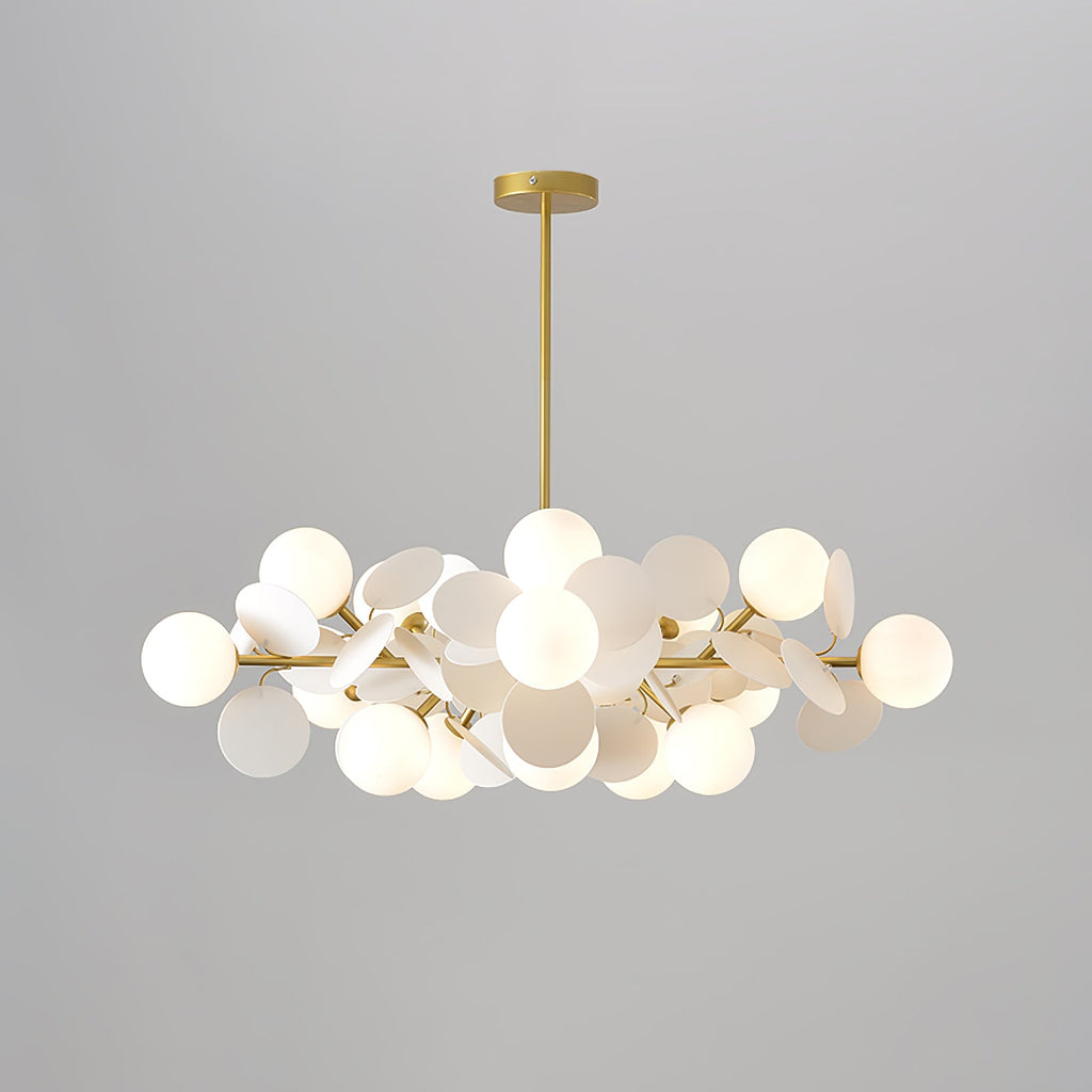 Lampadario Albero Bianco