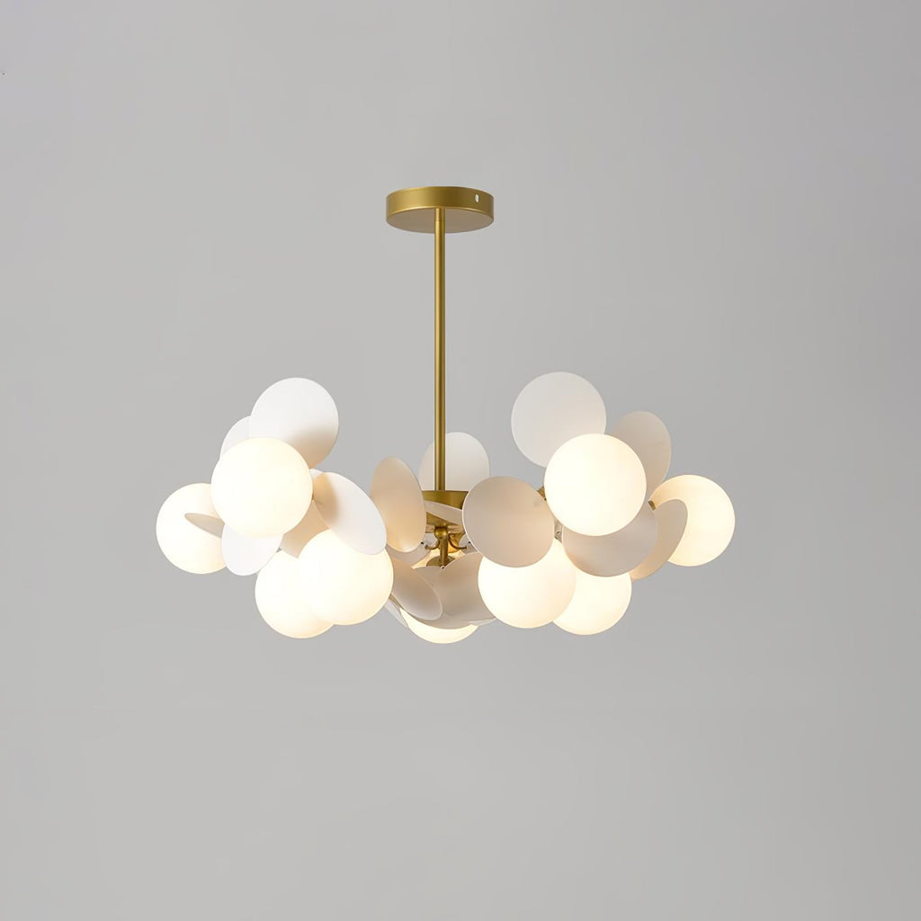 Lampadario Albero Bianco