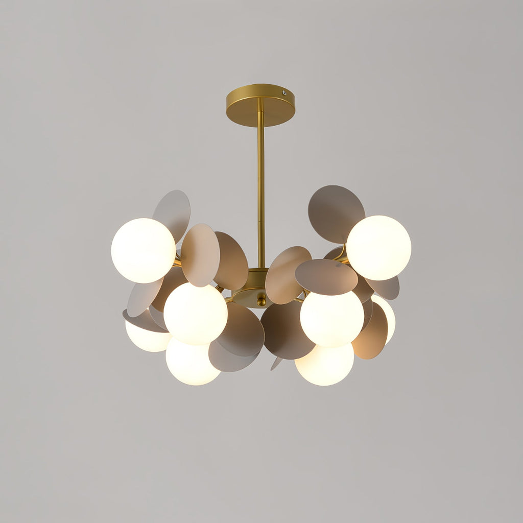 Lampadario Albero Bianco