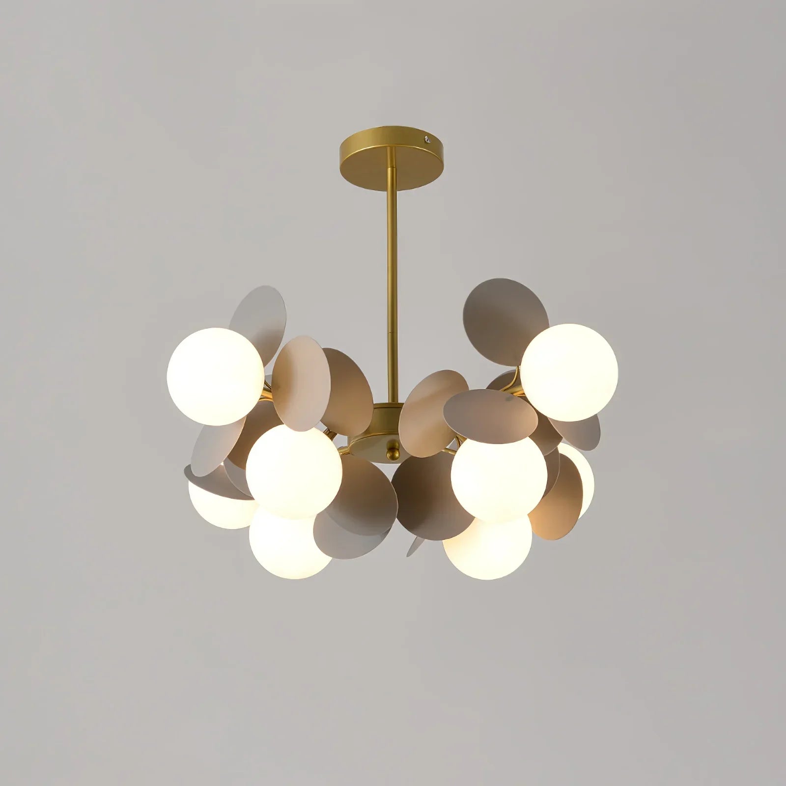 Aria Lampadario a Rami di Fiori Multicolore per Soggiorno