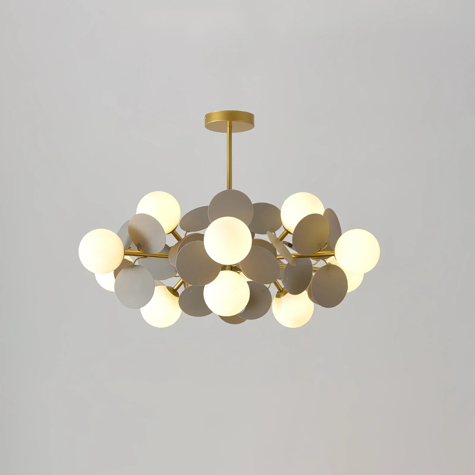 Aria Lampadario a Rami di Fiori Multicolore per Soggiorno