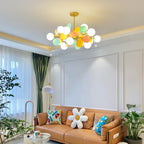 Lampadario Albero Bianco