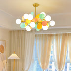 Lampadario Albero Bianco