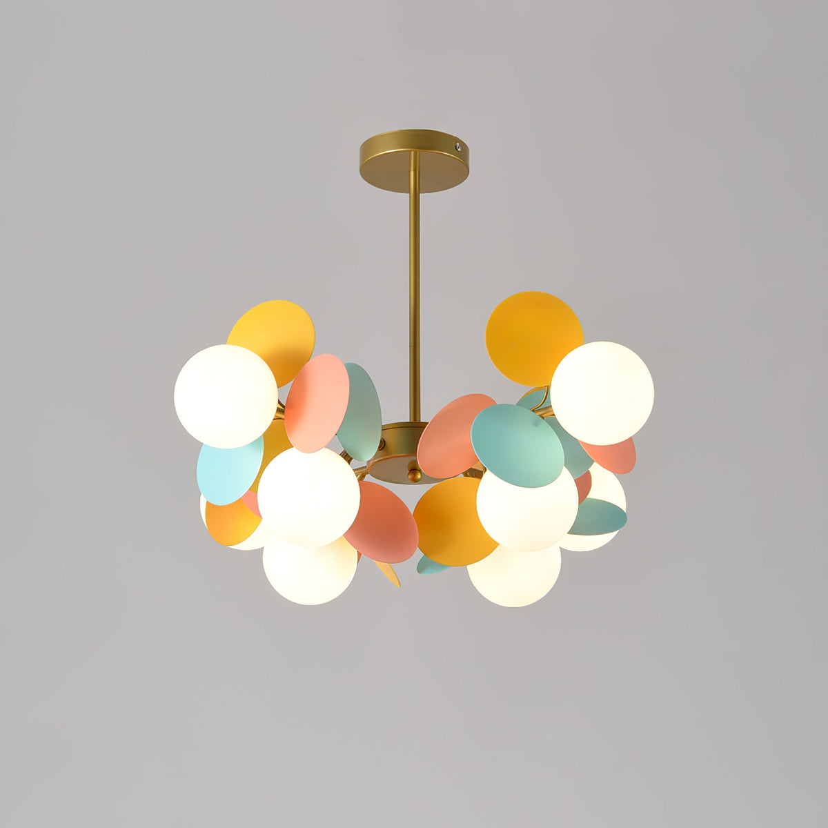 Lampadario Albero Bianco