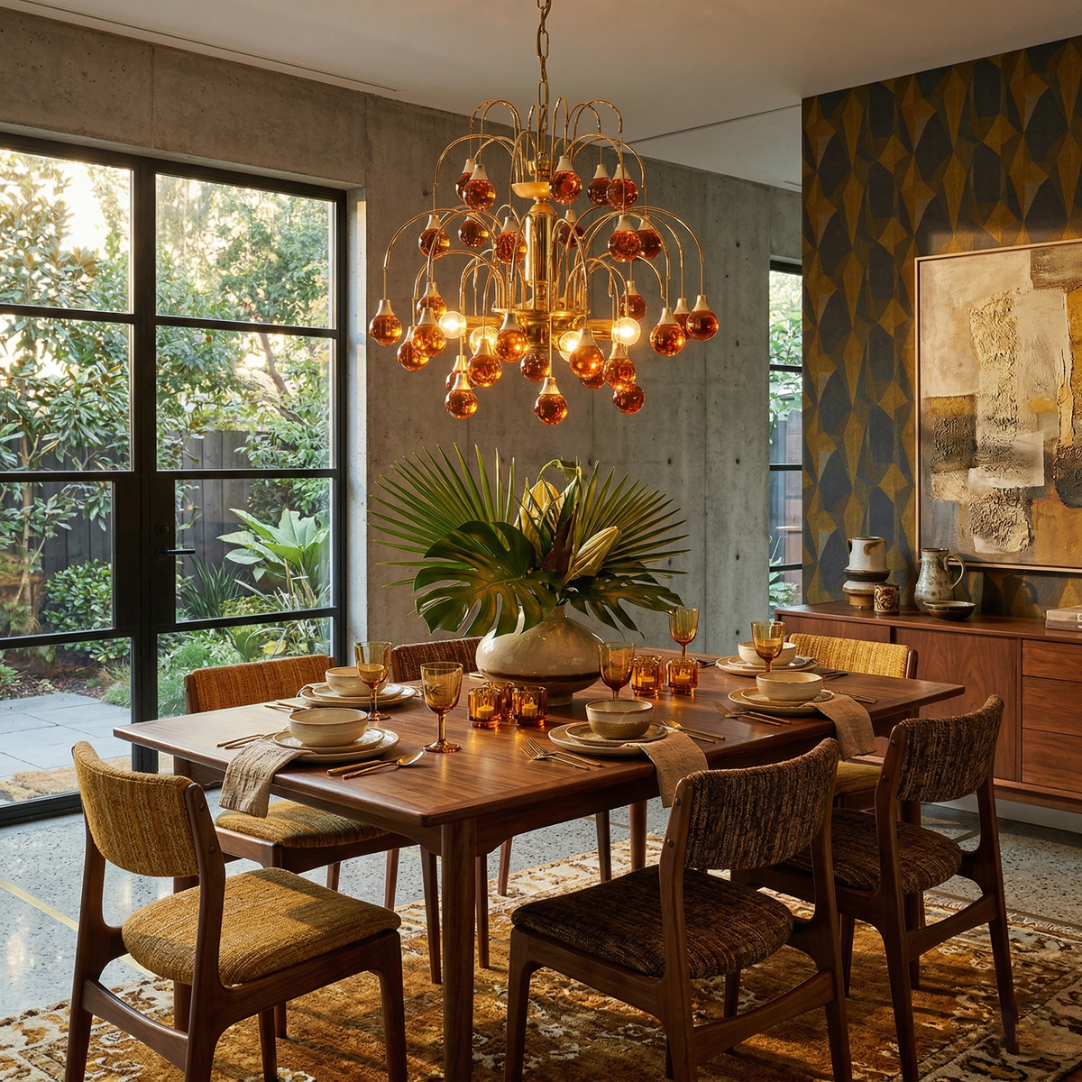 Lampadario Palwa Murano