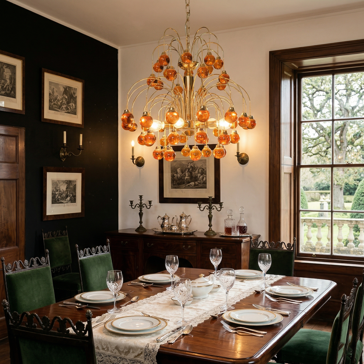 Lampadario Palwa Murano