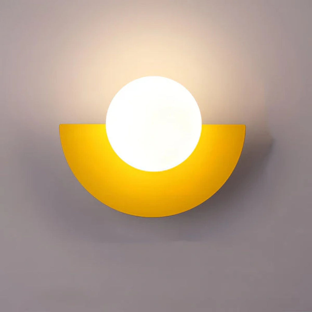 Lampada da parete Olynso – Metallo – Bianco – Compatto – Design moderno