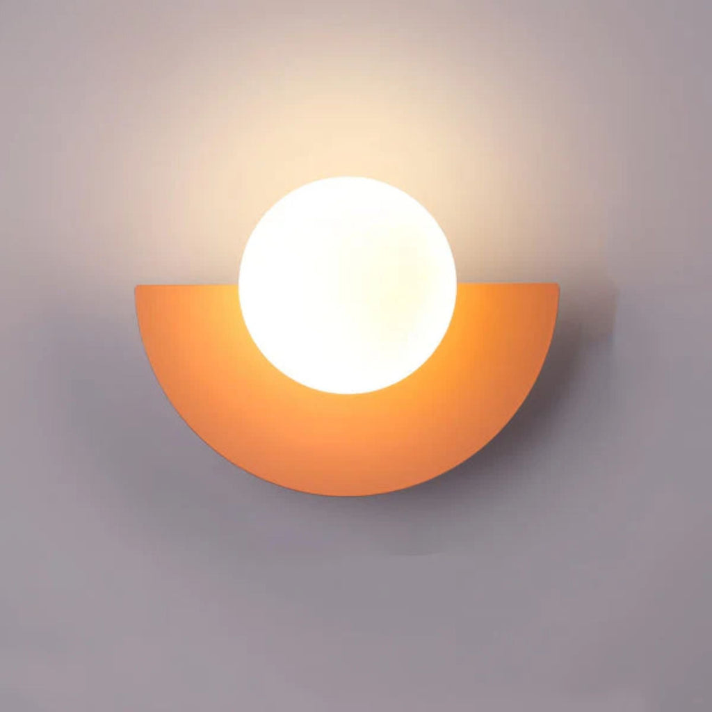 Lampada da parete Olynso – Metallo – Bianco – Compatto – Design moderno