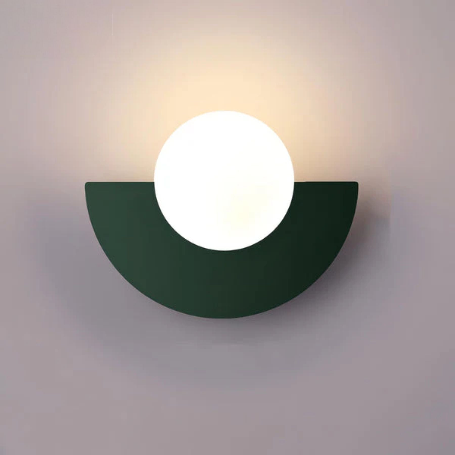 Lampada da parete Olynso – Metallo – Bianco – Compatto – Design moderno