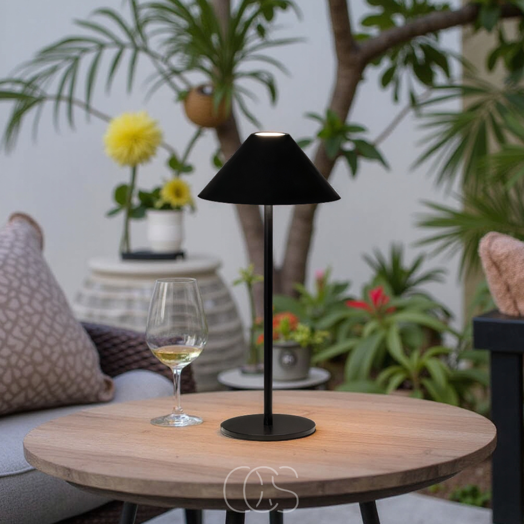 OCS - Lampada da Tavolo Wireless Luxe - Lantern Touch Dimmabile LED