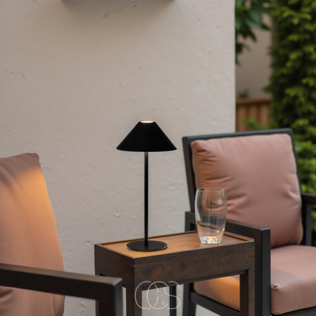 OCS - Lampada da Tavolo Wireless Luxe - Lantern Touch Dimmabile LED