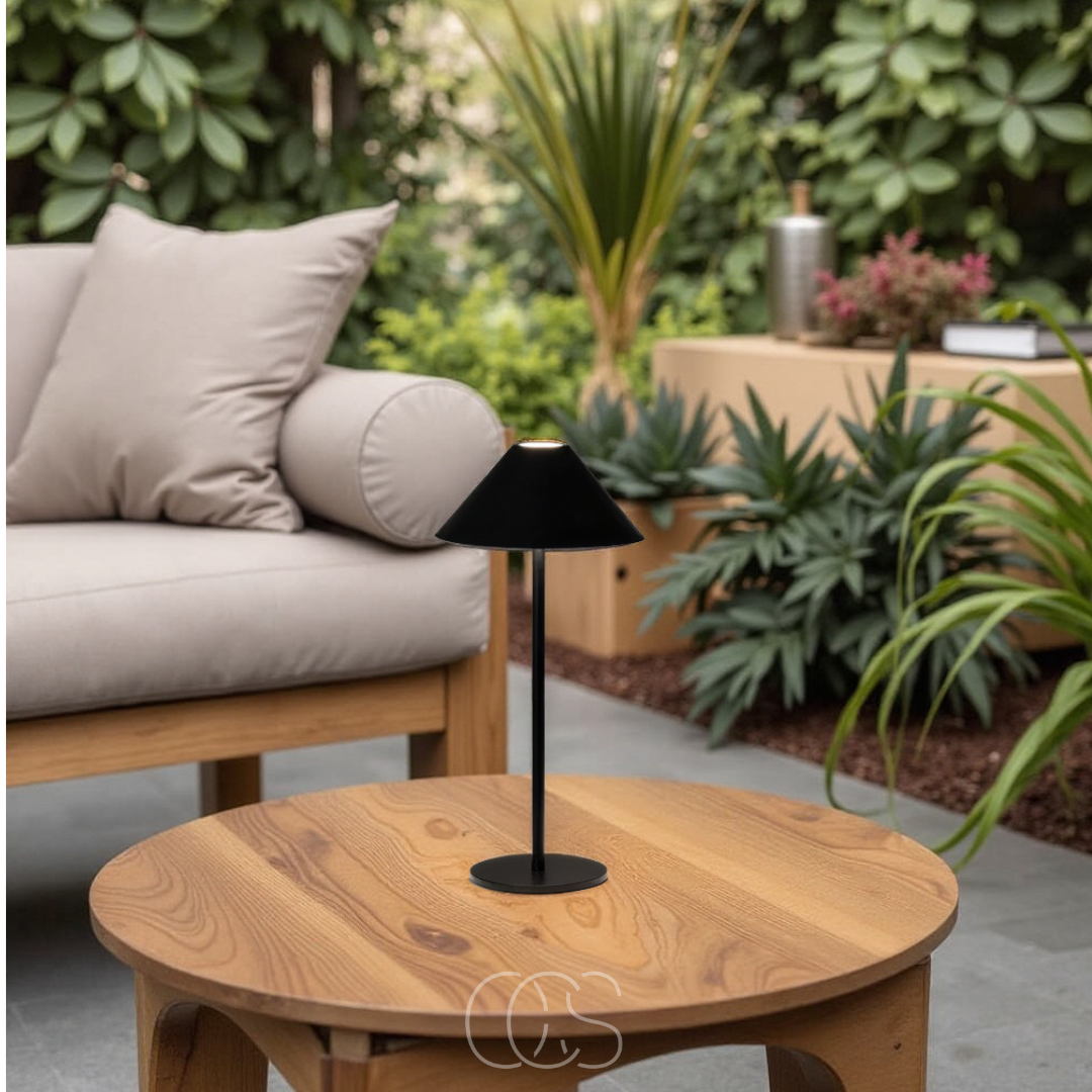 OCS - Lampada da Tavolo Wireless Luxe - Lantern Touch Dimmabile LED