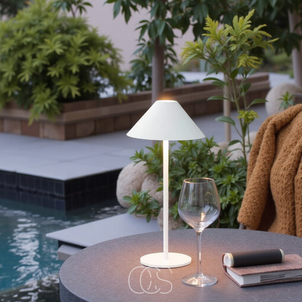 OCS - Lampada da Tavolo Wireless Luxe - Lantern Touch Dimmabile LED