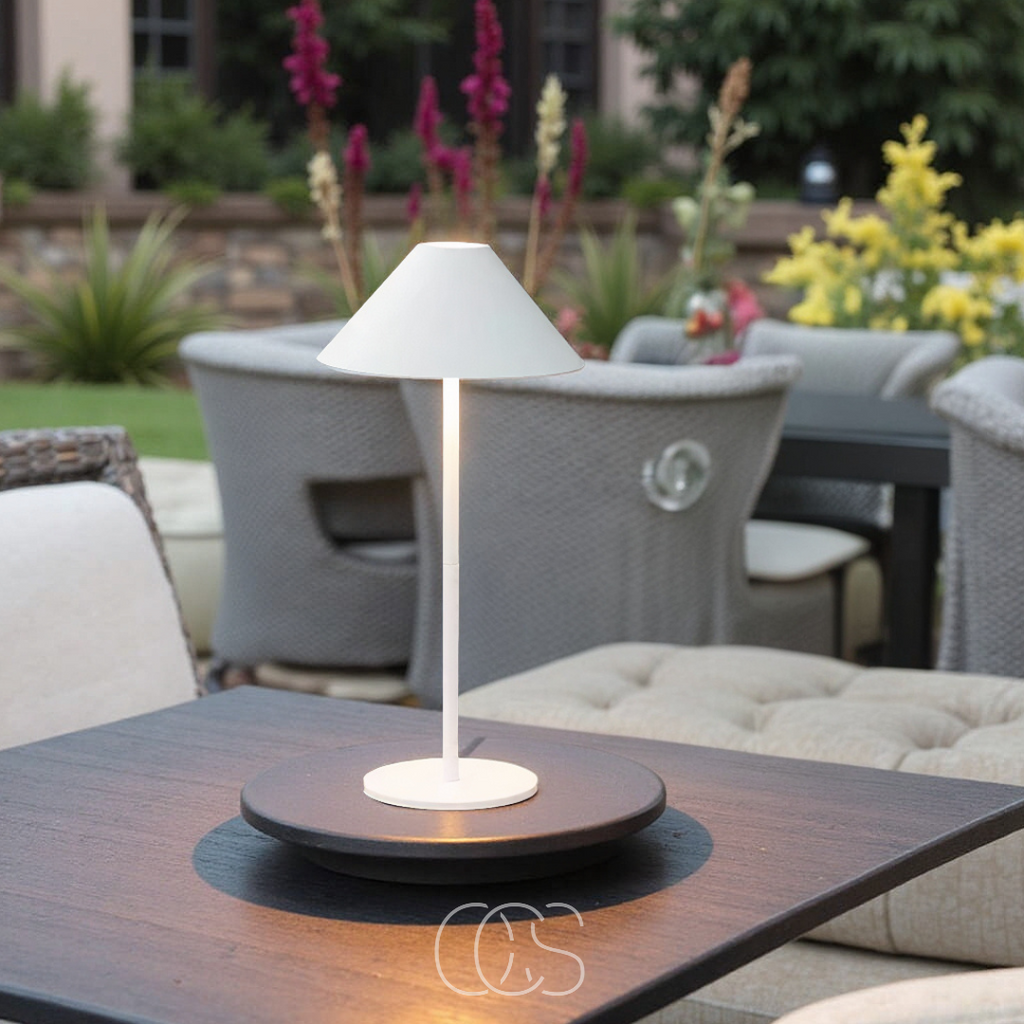 OCS - Lampada da Tavolo Wireless Luxe - Lantern Touch Dimmabile LED