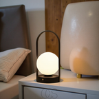 OCS - Lampada da Tavolo a Forma Sferica - Lampada Notturna LED Senza Fili