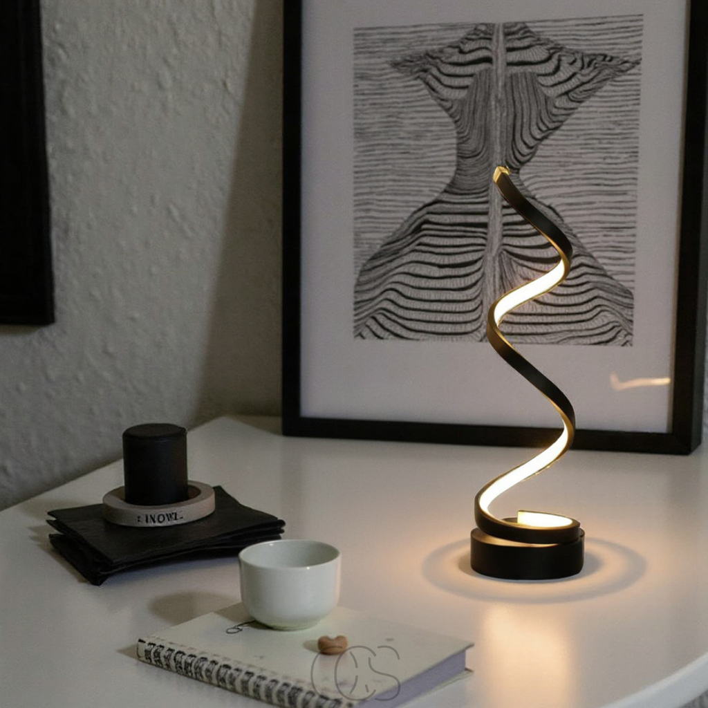 OCS - Lampada a spirale – design moderno con 3 colori di luce & LED a risparmio energetico